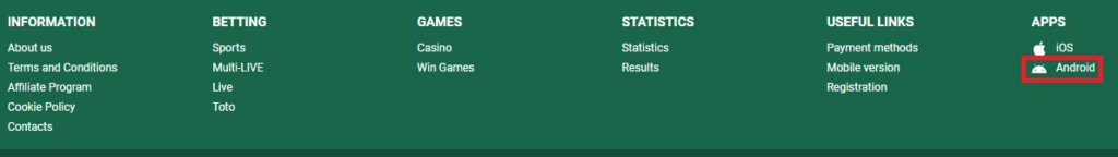 Download Betwinner App